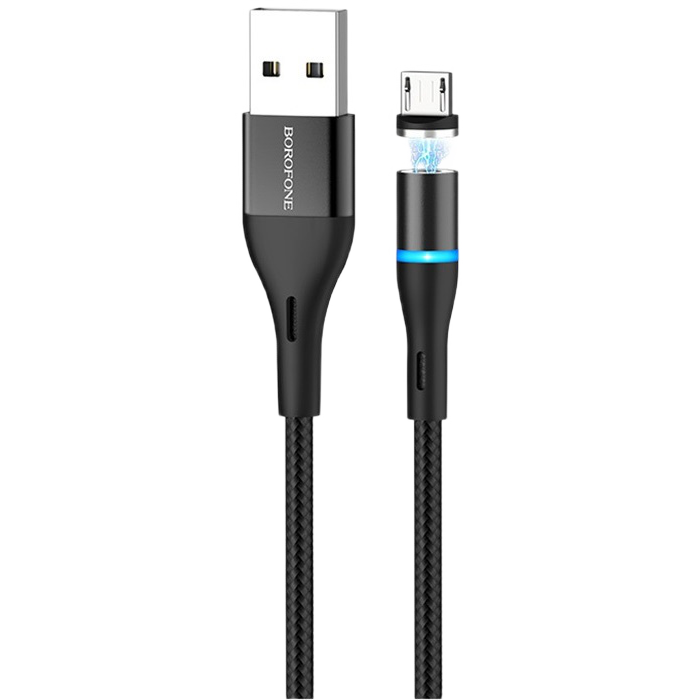 Cumpara  Cabluri și adaptoare USB / Lightning - Magnetic Micro-USB Cable XO, NB125, Black..