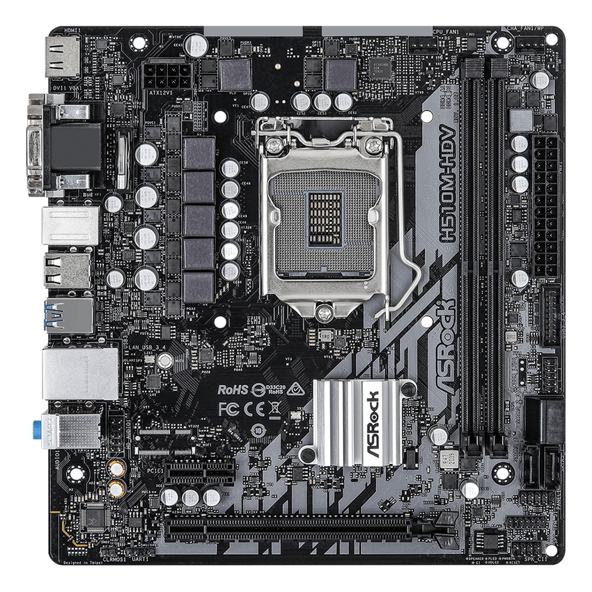 Cumpara  Plăci de bază - MB S1200 ASRock H510M-HDV  mATX..