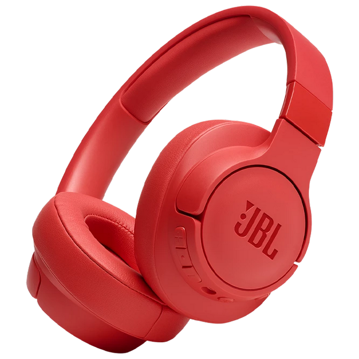 Headphones  Bluetooth  JBL T750BTNC  Coral Red