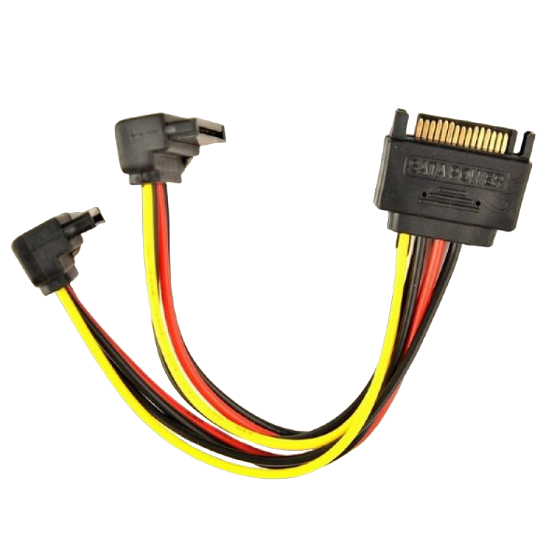 Cumpara  Periferice pentru PC - Cable SATA power splitter cable with angled o..