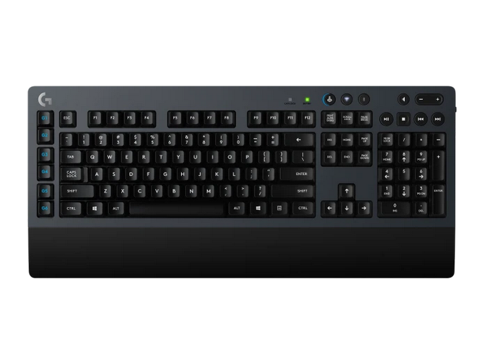 Gaming Wireless Keyboard Logitech G613, Mechanical, Romer-G, 6 G-keys, Macros, Media control, 2xAA,