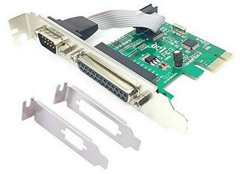 PCI-Express to 1xSerial port & 1xParallel por..