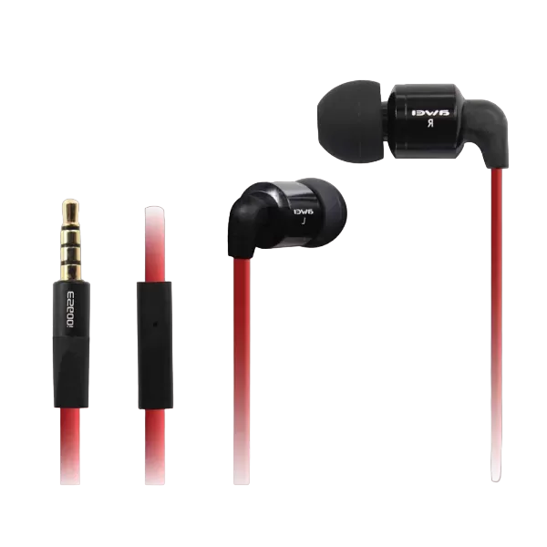 Awei earphones, Es-600i,Black/Red