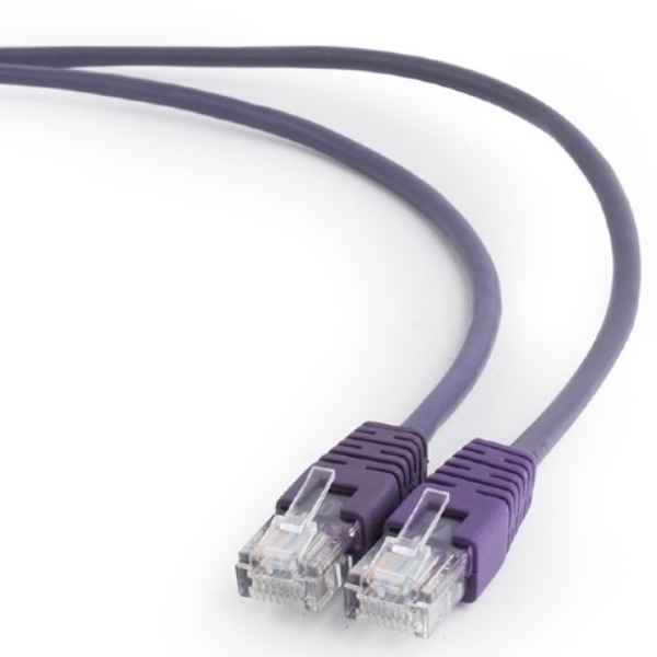 Cumpara  Cabluri, conectori, unelte - 1 m, Patch Cord  Purple, PP12-1M/V, Cat.5E, C..