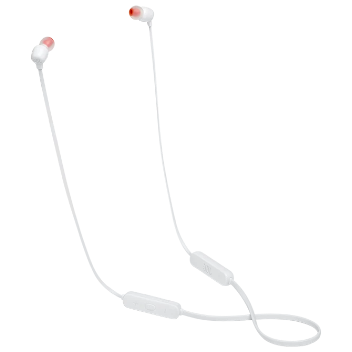 Earphones  Bluetooth  JBL T115BT. White