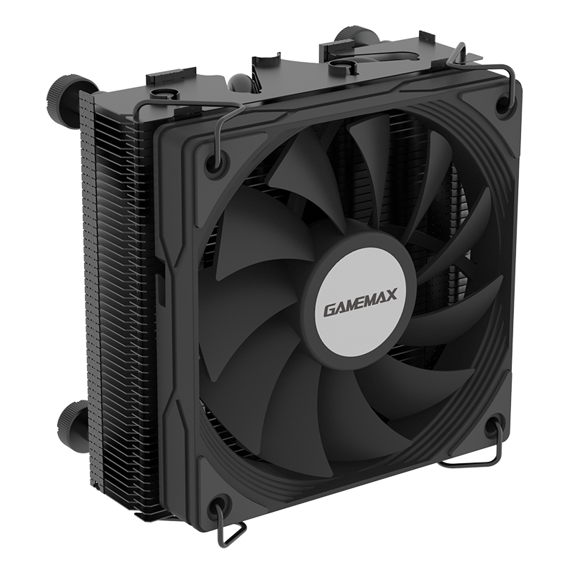 AC Gamemax "Ice-Surface BK" (<25.5dBA, 1000-3000RPM, 48CFM, 92mm, Height: 47mm, 4x6mm, 150W, 322g.)