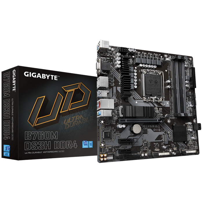 Cumpara  Plăci de bază - MB S1700 Gigabyte B760M DS3H  mATX..