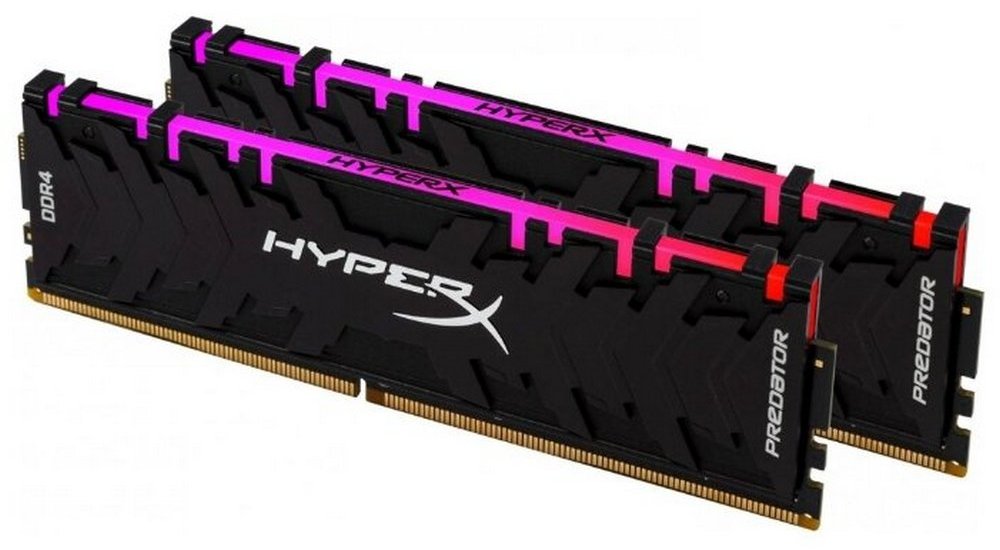 32GB DDR4-3600MHz Kingston HyperX Predator RGB (Kit of 2x16GB) (HX436C17PB3AK2/32), CL17, 1.35V, Blk