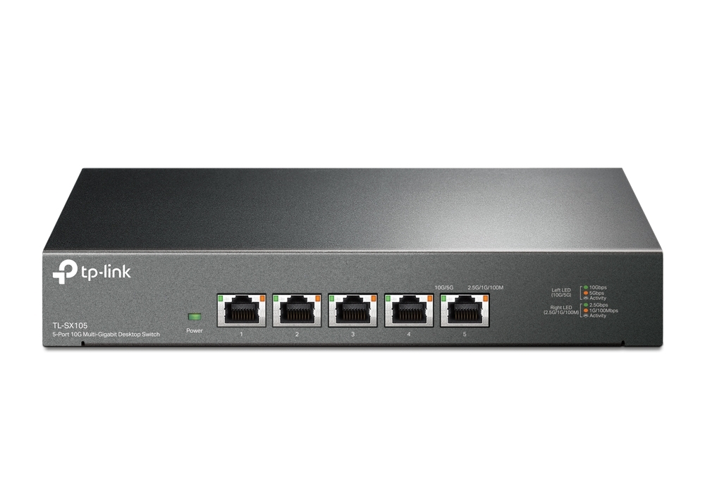 .5-port 10/100Mbps/1/2,5/10 Gbps Switch TP-LI..