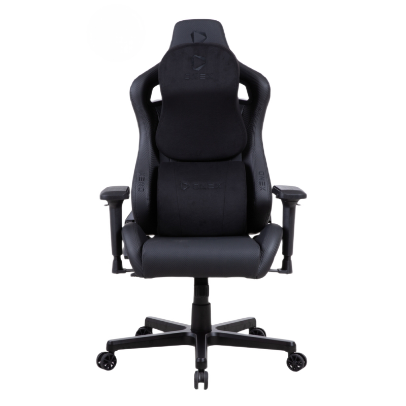 Игровое кресло ONEX EV10, ПВХ Кожа, Чёрный