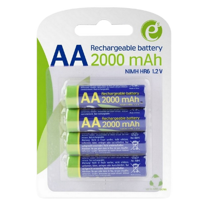 AA 2000mAh, Blister*4, Energenie, Ni-MH, EG-B..