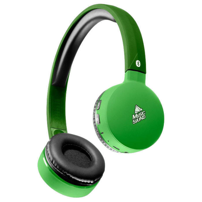 Bluetooth headset, Cellular MUSICSOUND, Green