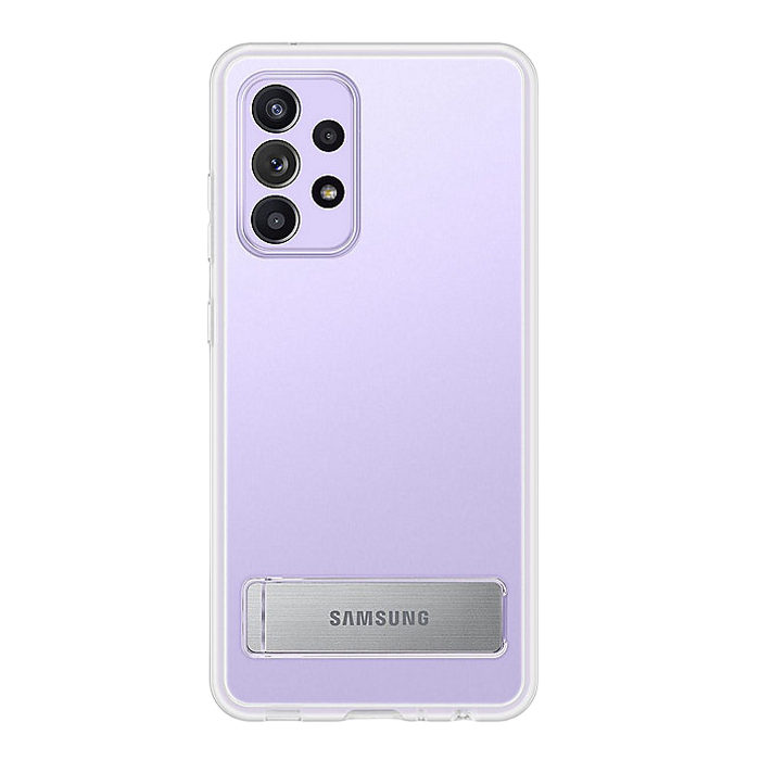 Задний чехол Samsung Clear Standing Cover - Galaxy A72, Прозрачный