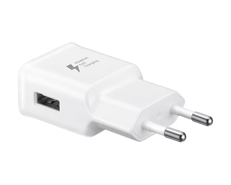 Original Sam. EP-TA20, Fast Travel Charger + Type-C Cable, White
