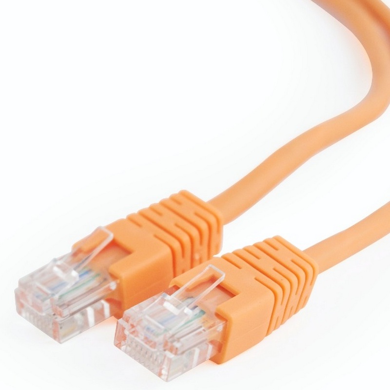 Cumpara  Cabluri de legătură - 0.5m, Patch Cord  Orange, PP12-0.5M/O, Cat.5E..