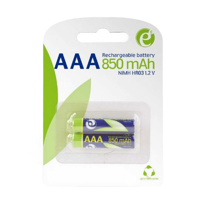 AAA  850mAh, Blister*2, Energenie, Ni-MH, EG-..