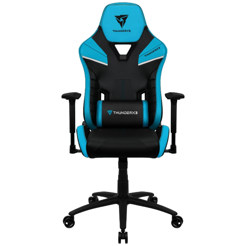 Gaming Chair ThunderX3 TC5  Black/Azure Blue,..