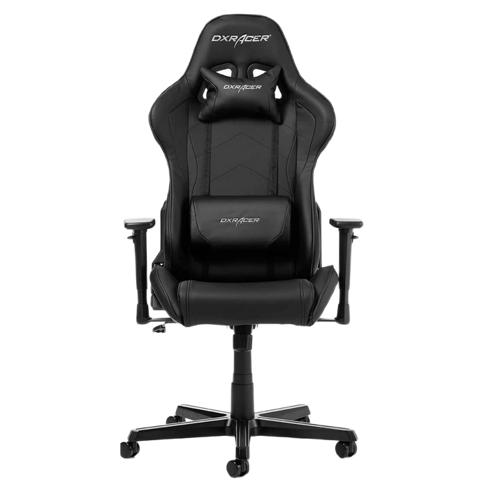 Gaming Chair DXRacer Formula GC-F08-NN, Black/Black, User max loadt up to 150kg / height 145-180cm