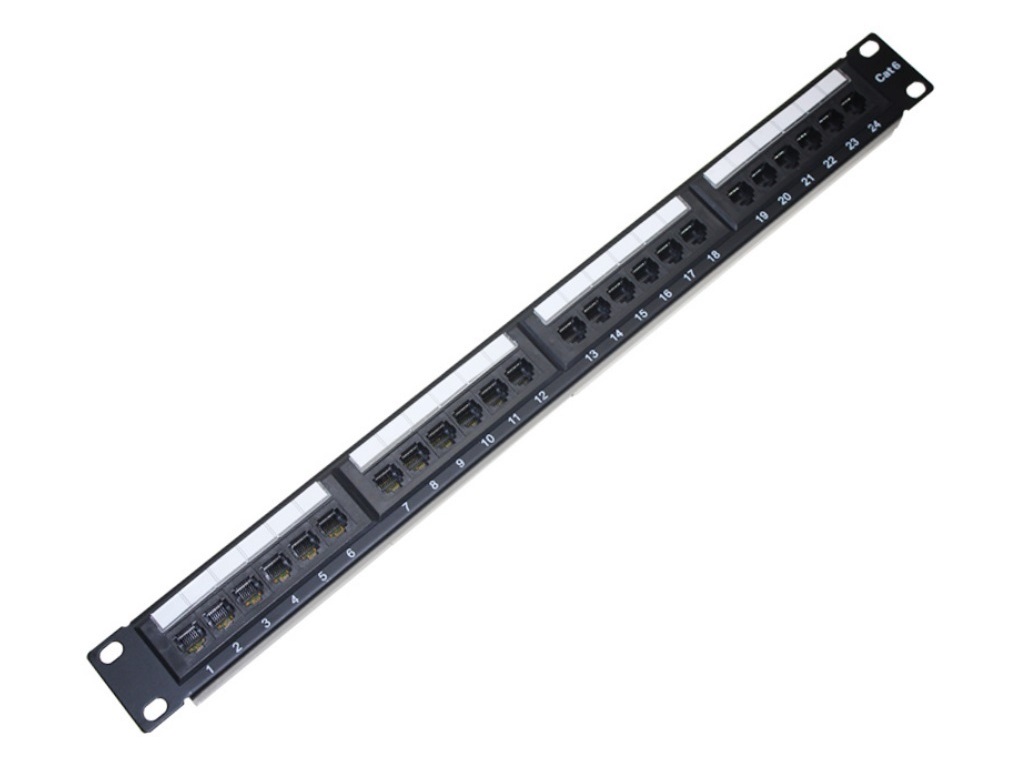 Cumpara  Panouri de patch-uri - 24 ports UTP Cat.6 patch panel, LY-PP6-04, 19..