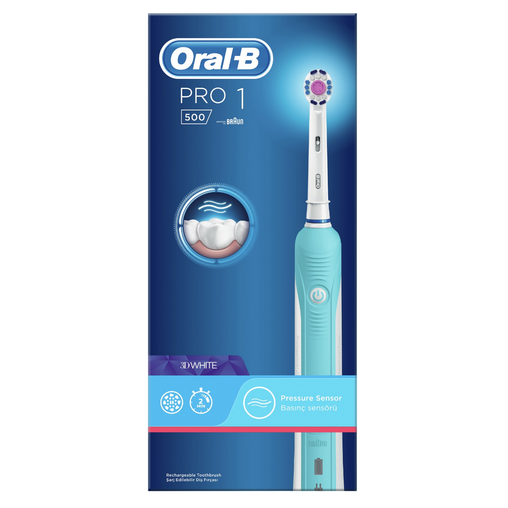 Electric Toothbrush OB PRO 1 3D WHITE