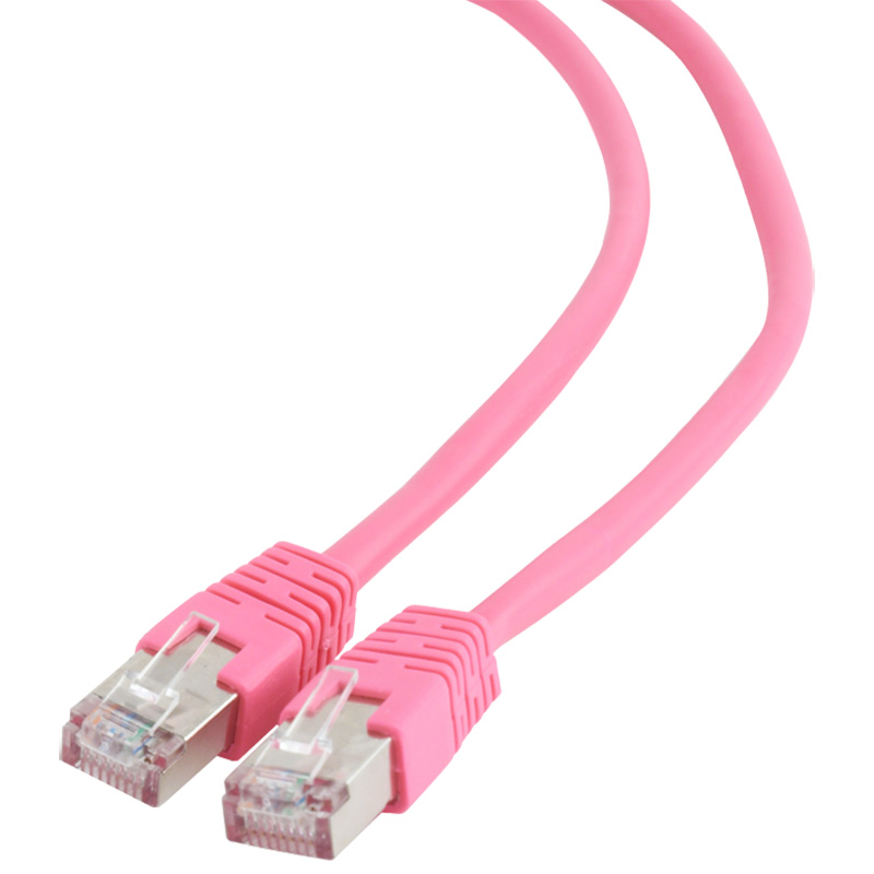 Cumpara  Cabluri de legătură - Patch Cord Cat.6/FTP,  1 m, Pink, PP6-1M/RO, ..