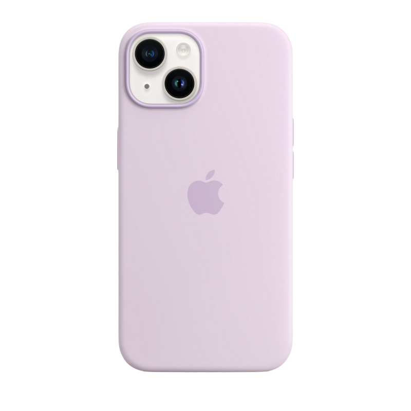 Original iPhone 14 Silicone Case with MagSafe - Lilac, Model A2910
