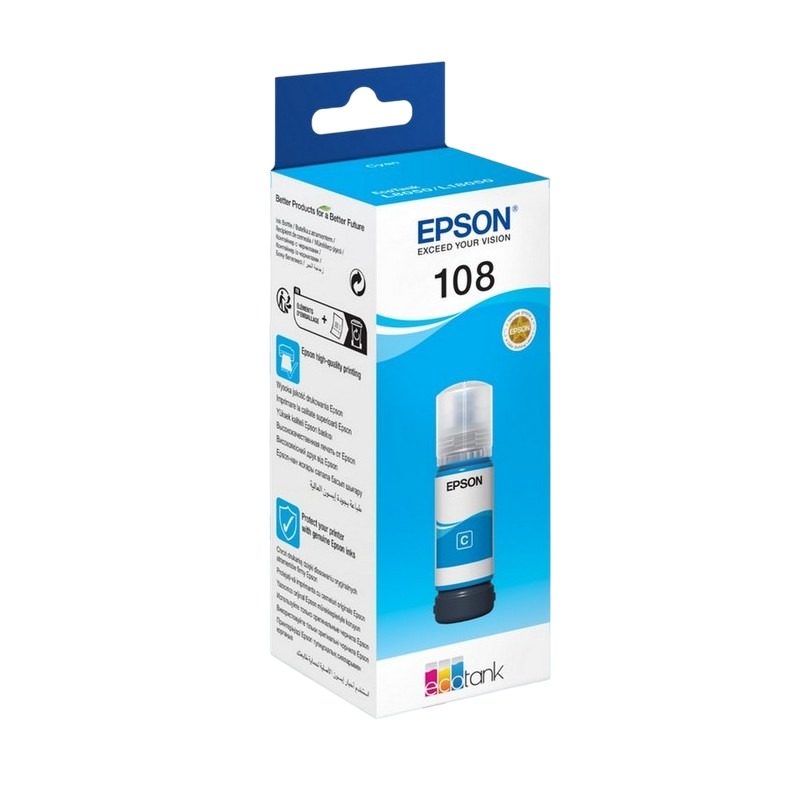 Ink  Epson C13T09C24A, 108 EcoTank ..
