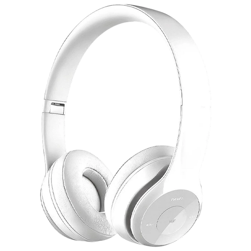 Bluetooth HeadSet Freestyle"SoloFH0915" White, 3.5mm jack, Mic, MicroSD slot, FM, USB charg, 400mAh