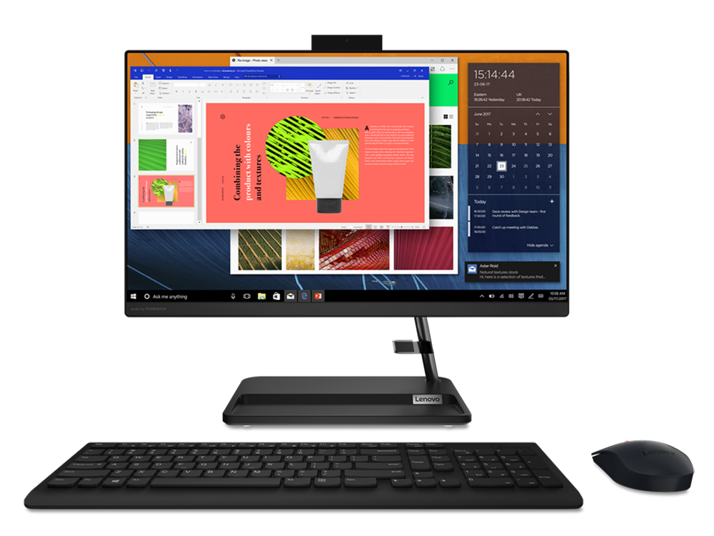 Cumpara  Monoblocuri - Lenovo AIO IdeaCentre 3 22ITL6 Black (21.5