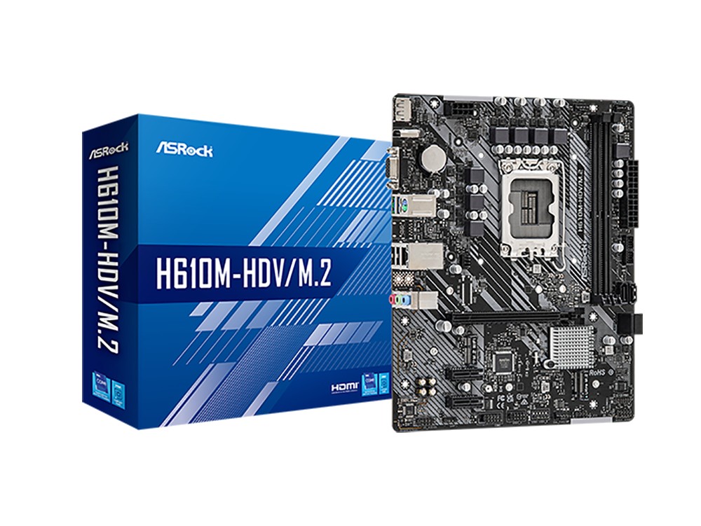 Cumpara  Plăci de bază - MB S1700 ASRock H610M-HDV/M.2  mATX..