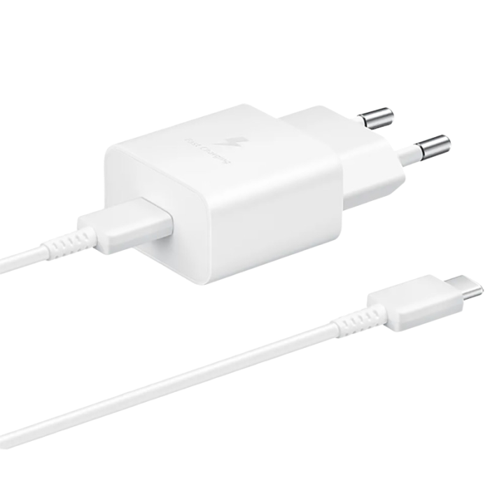 Original Sam. EP-T1510, Fast Travel Charger 15W PD, White