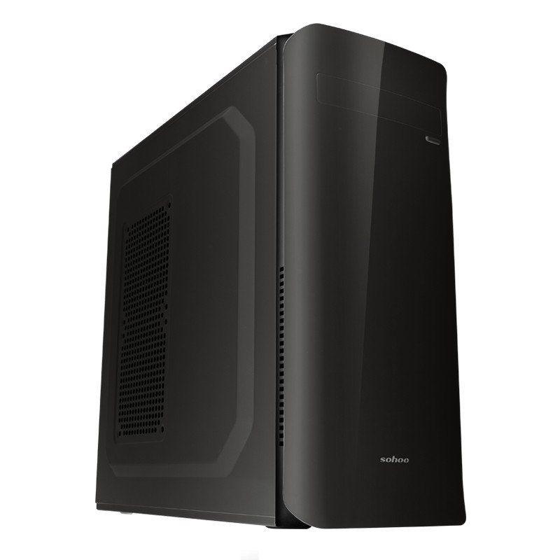 Cumpara  Carcase de calculator - Case ATX 550W Sohoo 5910BK, 1xUSB 2.0, 1xUSB ..