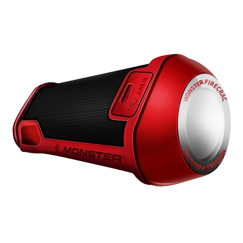 Monster SuperStar FireCracker Red, Bluetooth Speaker