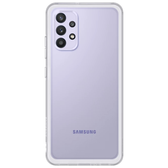 Original Sam. Soft Clear cover Galaxy A32, Transparent