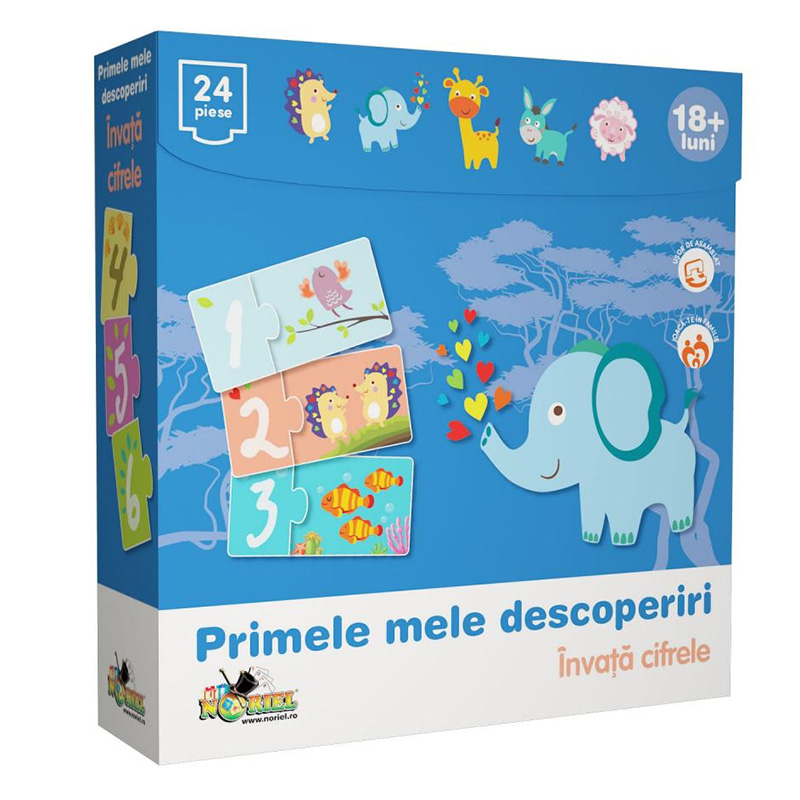 Noriel Primele Mele Descoperiri - Invata Cifrele