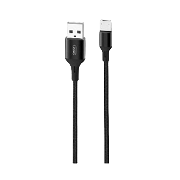 Type-C Cable XO, Braided NB143, 2M, Black