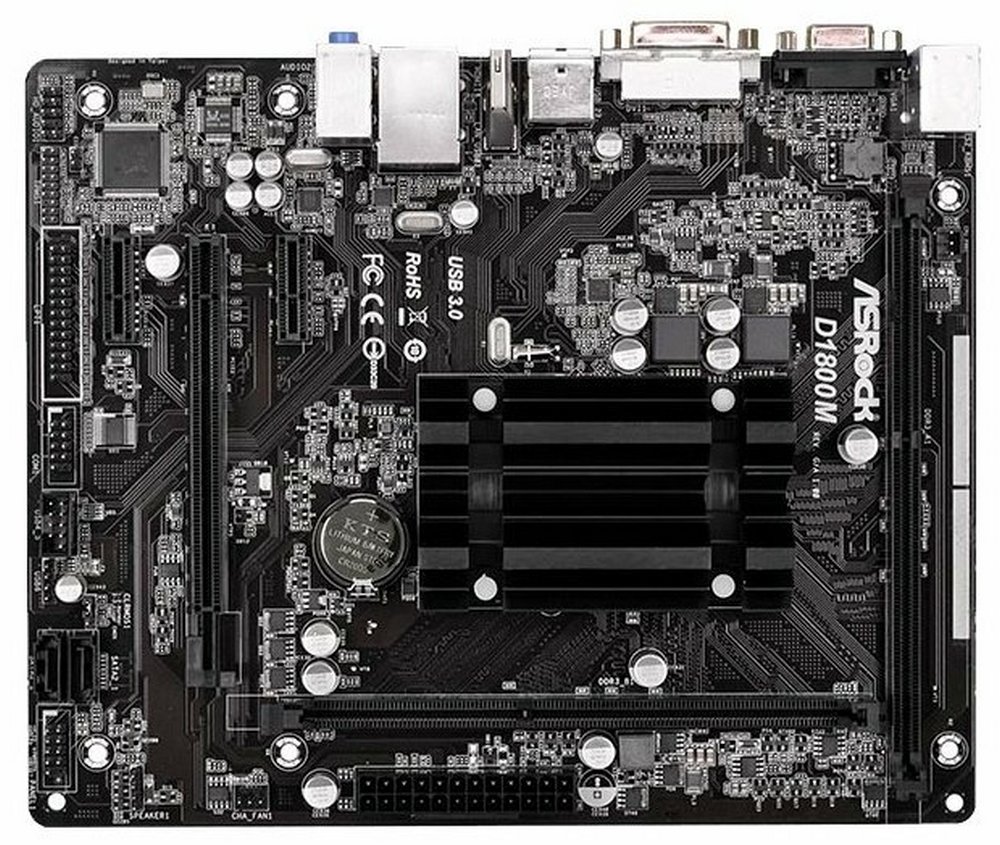 Cumpara  Plăci de bază - MB ASRock D1800M (Dual-Core Celeron J1800/2xD..