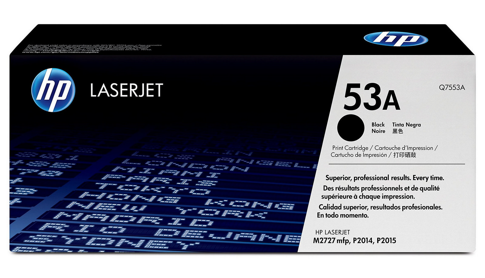 Laser Cartridge HP Q7553A black..
