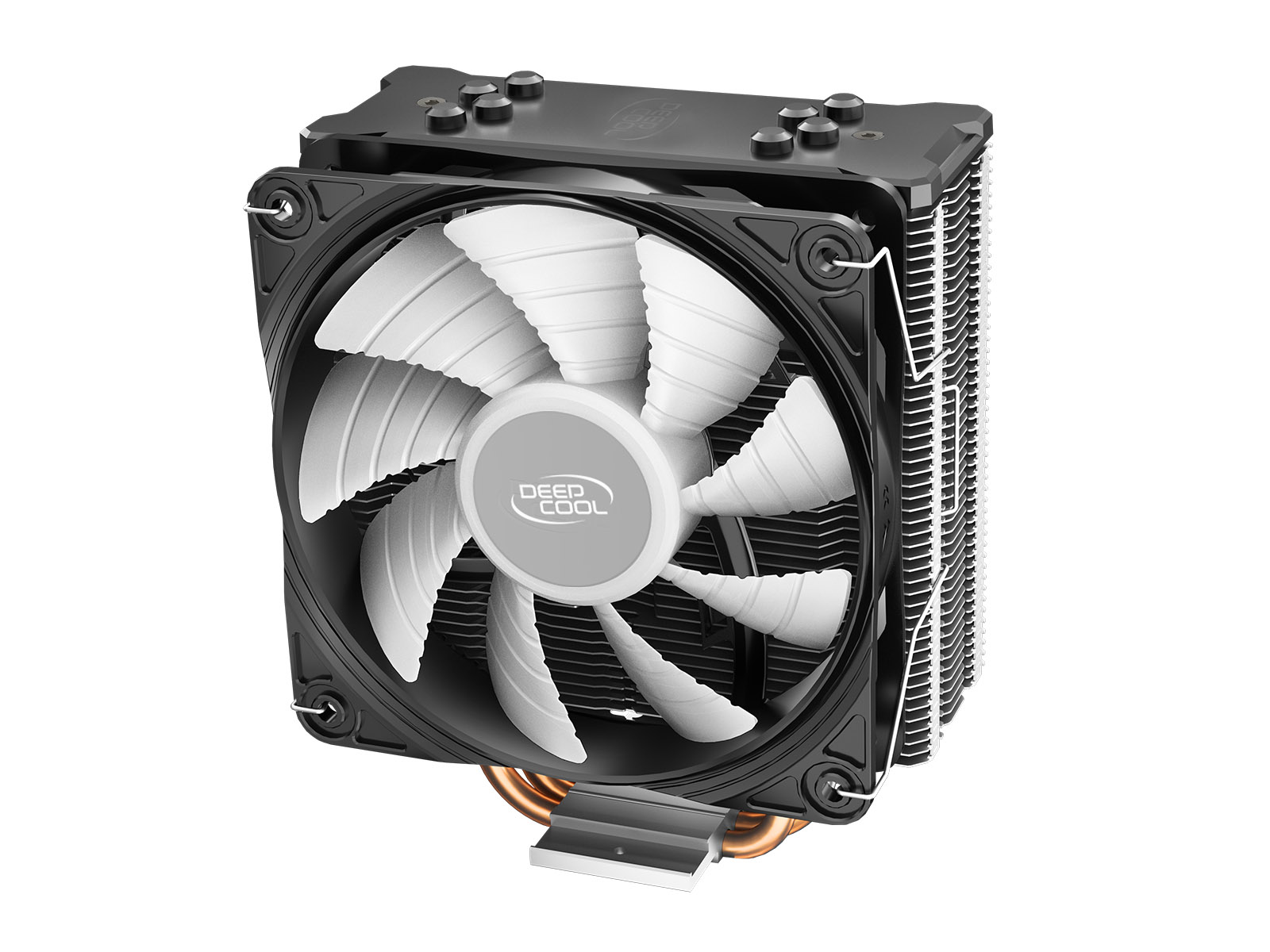 AC Deepcool "GAMMAXX GTE V2" (<27.8dBA, 500-1650RPM, 65.5CFM, 120mm, RGB, 4x6mm, 130W, 650g.)