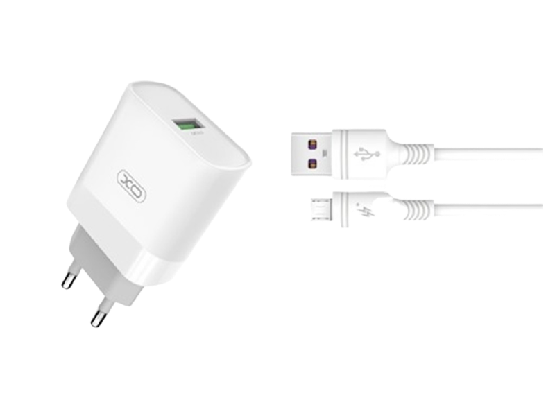 Cumpara  Încărcătoare - Wall Charger XO, 1USB, Q.C3.0 15W, L63, White..