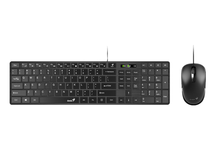 Cumpara  Tastaturi - Keyboard & Mouse Genius SlimStar C126, Multim..