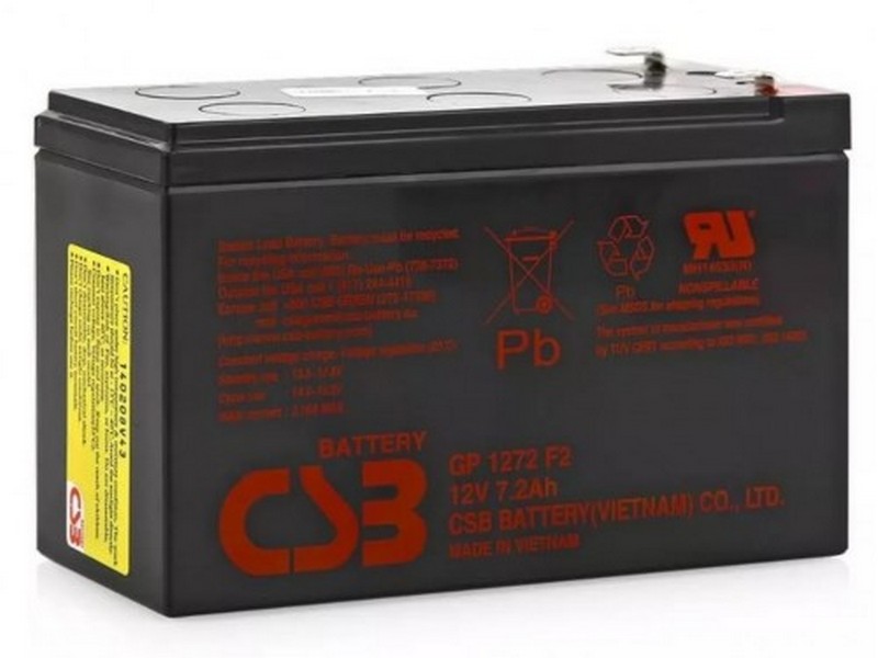 Cumpara  Baterii pentru UPS - Baterie UPS 12V/ 7.2AH CSB GP 1272F2..