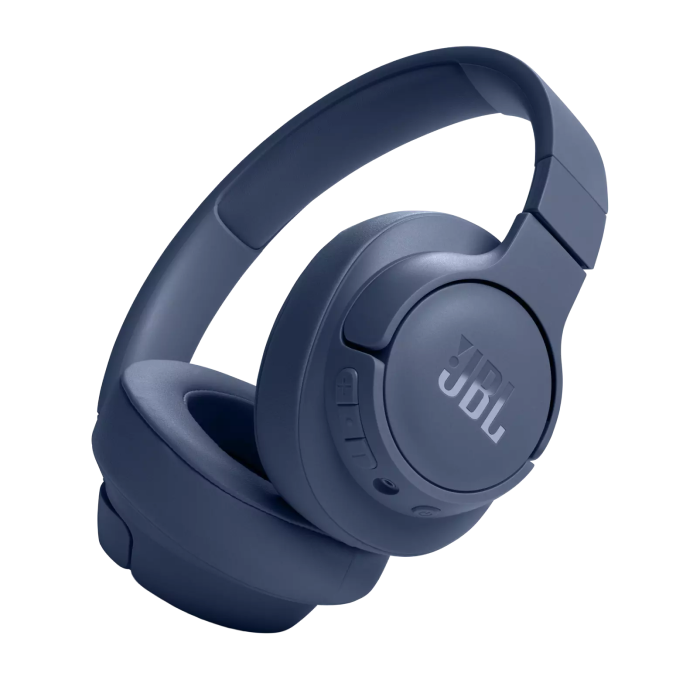 Headphones  Bluetooth  JBL T720BT, Blue, Over-ear, Pure Bass Sound