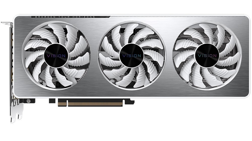 Видеокарта Gigabyte GV-N3060VISION OC-12GD, 12ГБ GDDR6 192бит