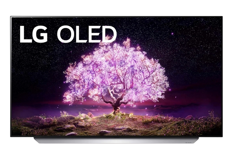 48" OLED SMART TV LG OLED48C1RLA, Perfect Black, 3840 x 2160, webOS, White