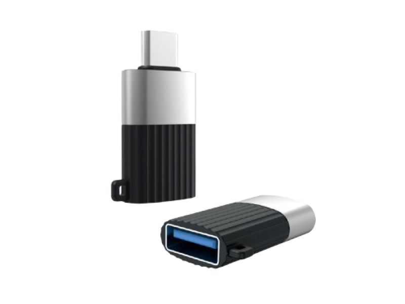 Adapter XO USB A to Type-C (USB2.0), NB149F, Black