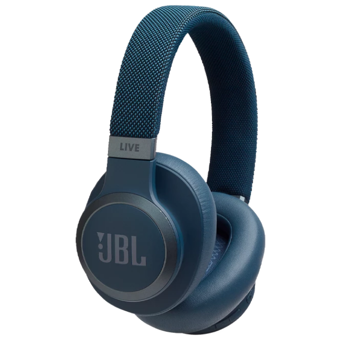 Headphones  Bluetooth  JBL LIVE650BTNC Blue, On-ear, active noise-cancelling