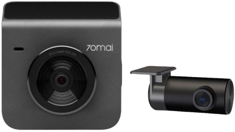 Cumpara  Aparate de înregistrare video - 70mai A400 Dash Cam with RC09 Rear cam, Gray..