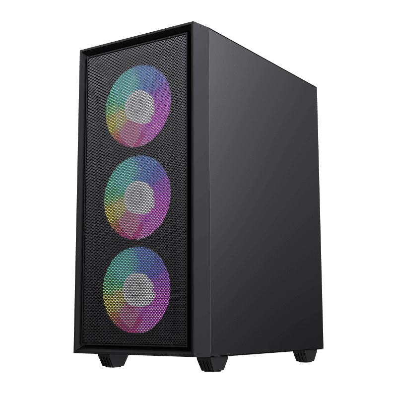 Cumpara  Carcase de calculator - Case mATX GAMEMAX Storm, w/o PSU,1x120mm FRGB..