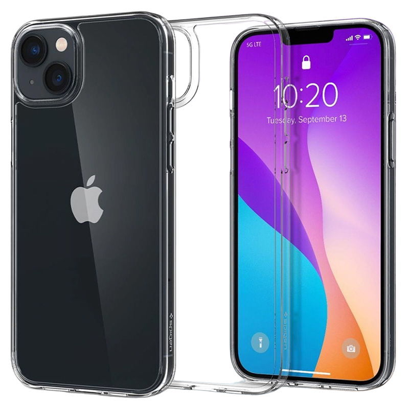 Spigen iPhone 14, Airskin Hybrid, C..